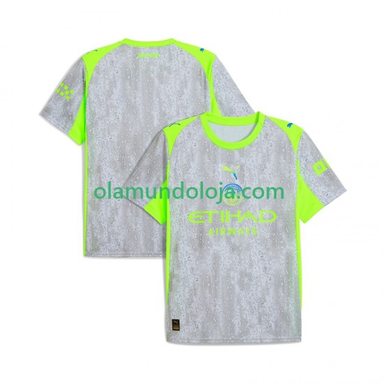 Camisola Manchester City Homem Equipamento Terceiro 2025-2026 Manga Curta